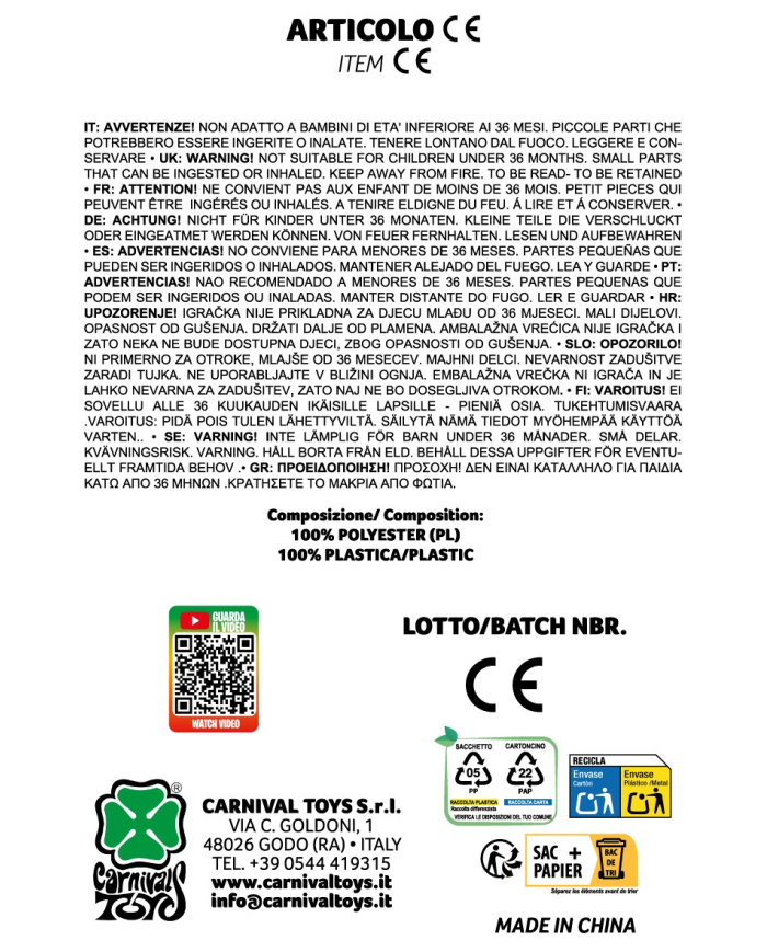 Borsina Zucca In Feltro H.Cm.32X14 Ca. Con Cartellino/Etichetta